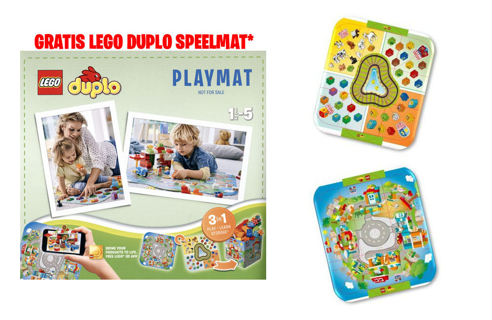 Ontvang een gratis Duplo speelmat