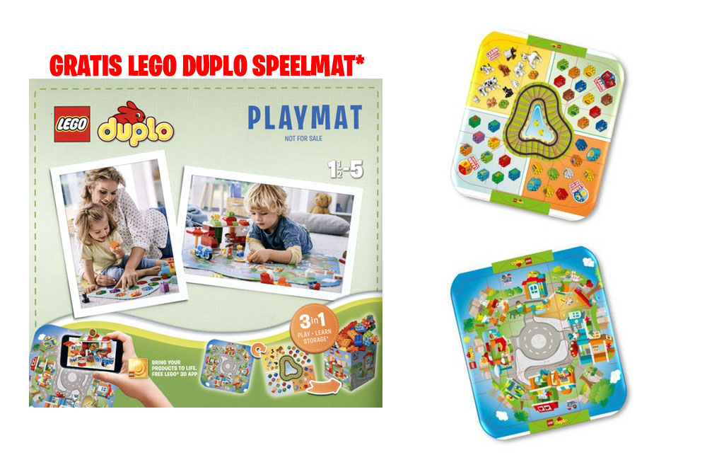 Ontvang een gratis Duplo speelmat